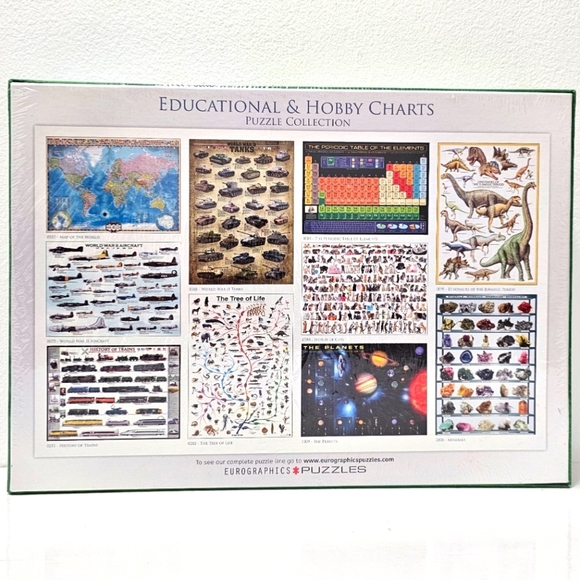 Eurographics Puzzles Map of the World 1000-Piece Jigsaw Puzzle - Picture 4 of 12